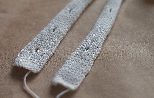 Интересный способ завязать косичку для отделки