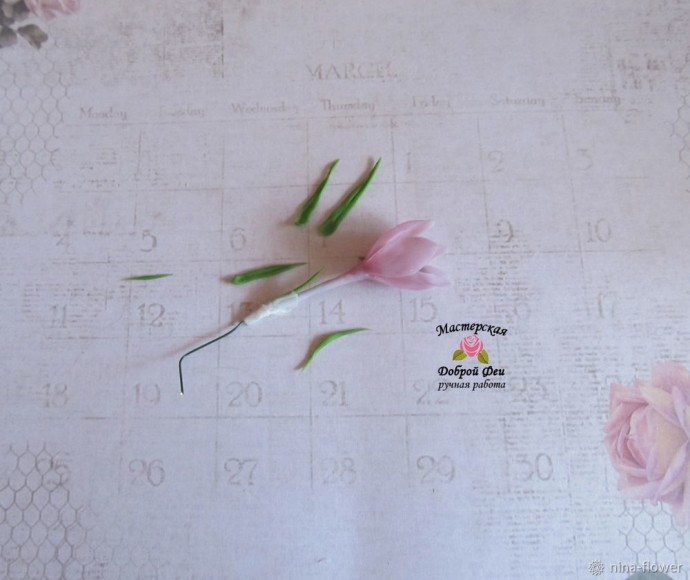 Как слепить реалистичный крокус из фарфора: часть 2 Как слепить реалистичный крокус из фарфора: часть 2