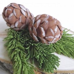 Мастер-класс по изготовлению шишки из фоамирана