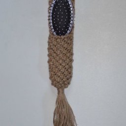 Макраме: как закрыть хвост изделия