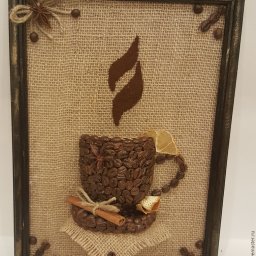 Создаем кофейное панно