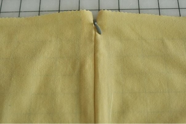 Вшиваем потайную молнию