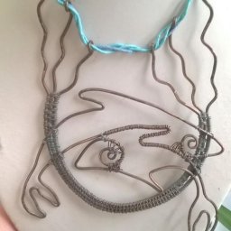 Плетем из проволоки ожерелье "Рыбы": мастер-класс, часть 4