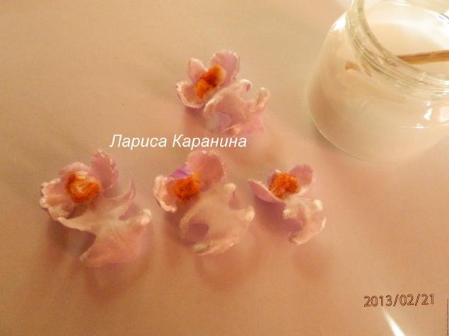 Орхидея из шелка: мастер-класс