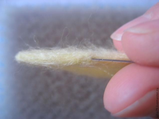 ​Роза в технике сухого валяния: мастер-класс, часть 2