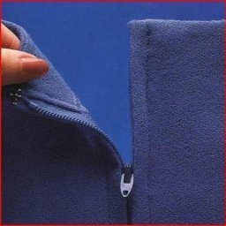 Как втачать "молнию" в шов