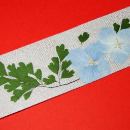 Оригинальная закладка своими руками в технике ошибана: часть 2