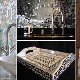 ​Мозаика из стекла и плитки