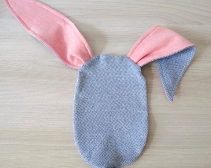 Шапка детская с ушками зайки Шапка детская с ушками зайки