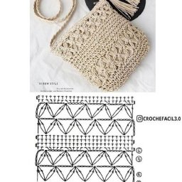 ​Вязаные сумочки небольшого размера