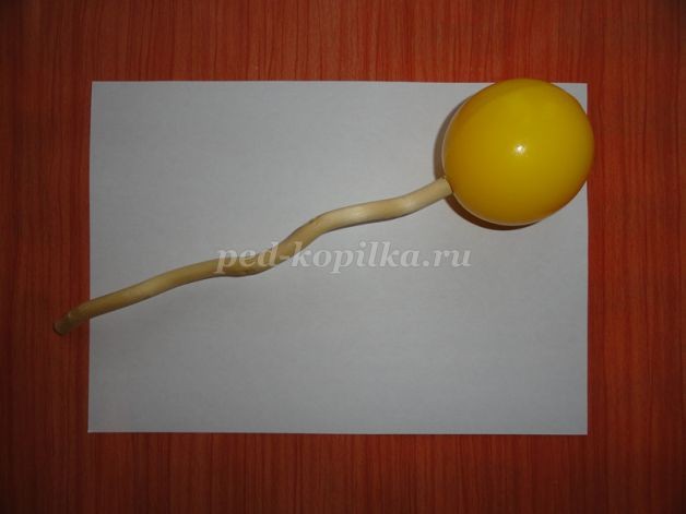 ​Фруктовый топиарий из сизаля: часть 1