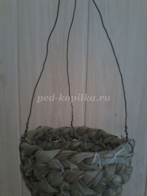 Гнездо из природного материала: часть 2