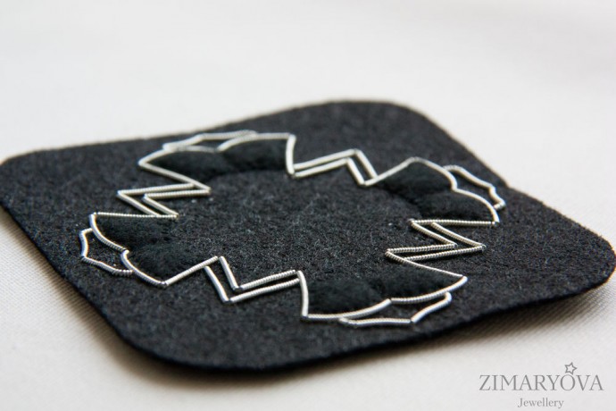 ​Создаем брошь-орден "Primavera": часть 1