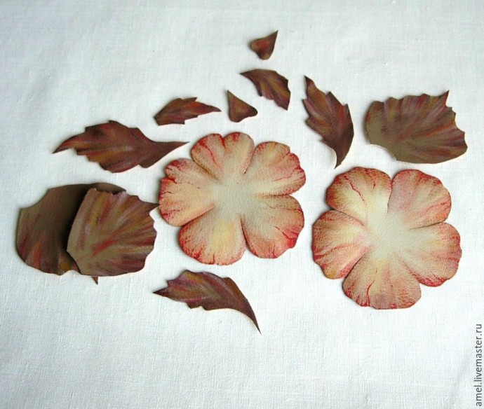 Декор сумки "Осенний вальс": часть 2 Декор сумки "Осенний вальс": часть 2