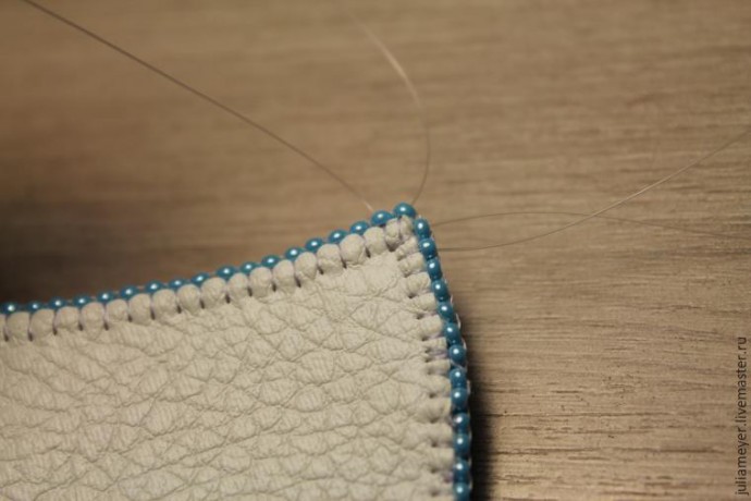 ​Вышиваем шикарное колье "Зазеркалье": часть 5