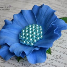 Мастер-класс: фантазийный цветок из фоамирана