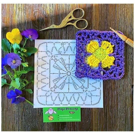 ​Мотивы для вязания крючком