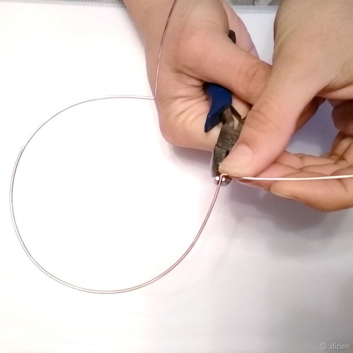 Подкова на стену: мастер-класс в технике wire wrap, часть 1