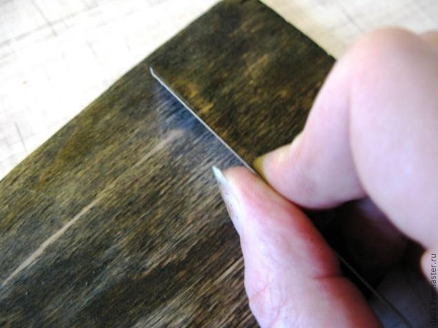 ​Состаренный фон под вживление лазерной распечатки: мастер-класс, часть 1