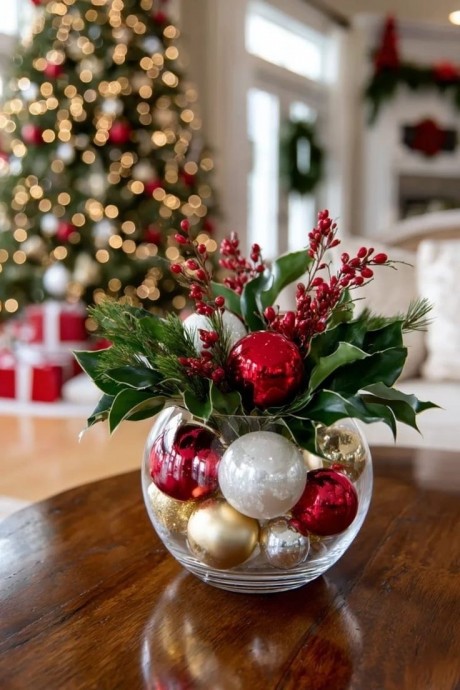 Идеи красивого новогоднего декора