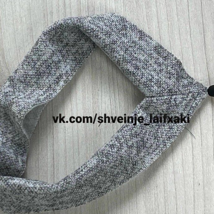 Как втачать V-горловину