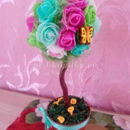 Красивый топиарий своими руками