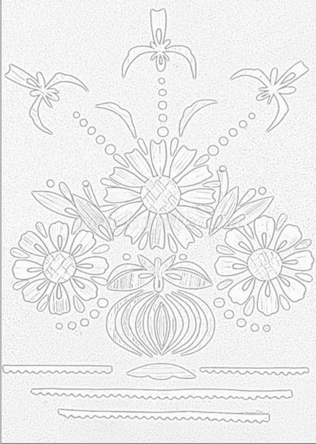 ​Панно из соломки "Гармония" своими руками: часть 1