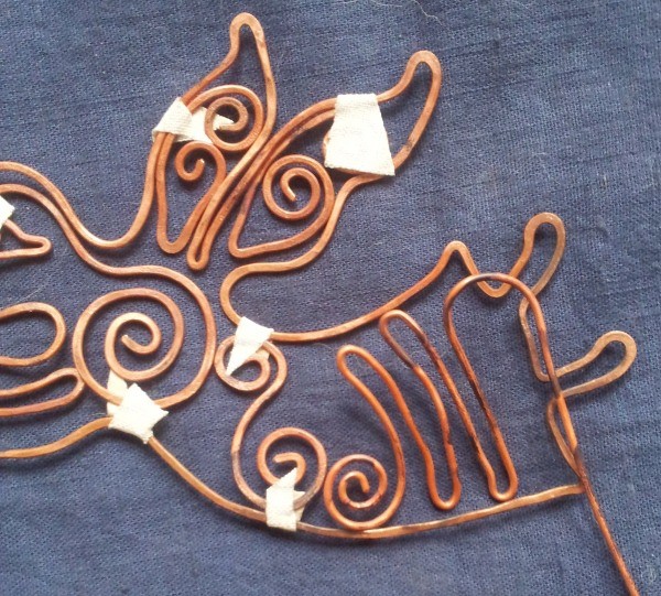 Делаем из медной проволоки ангела с трубой: часть 2