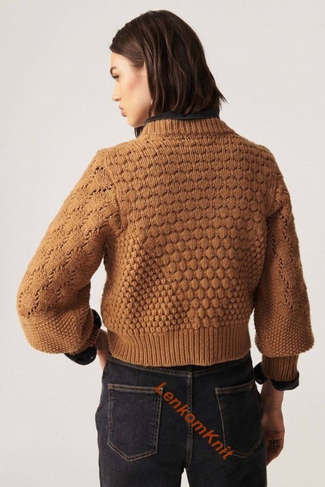 Идеальный джемпер с оригинальным сочетанием узоров Идеальный джемпер с оригинальным сочетанием узоров