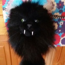 Мастерим брелок "Кот Мяукала": часть 2