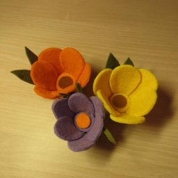 Цветы-подставки для яиц