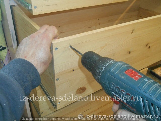 ​Ремонт деревянного комода: часть 7