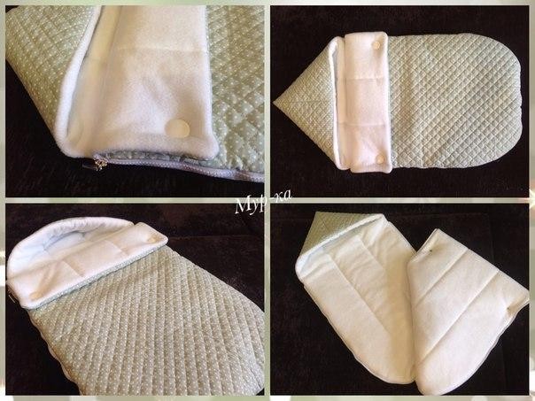 Шьём конверт для прогулок и на выписку