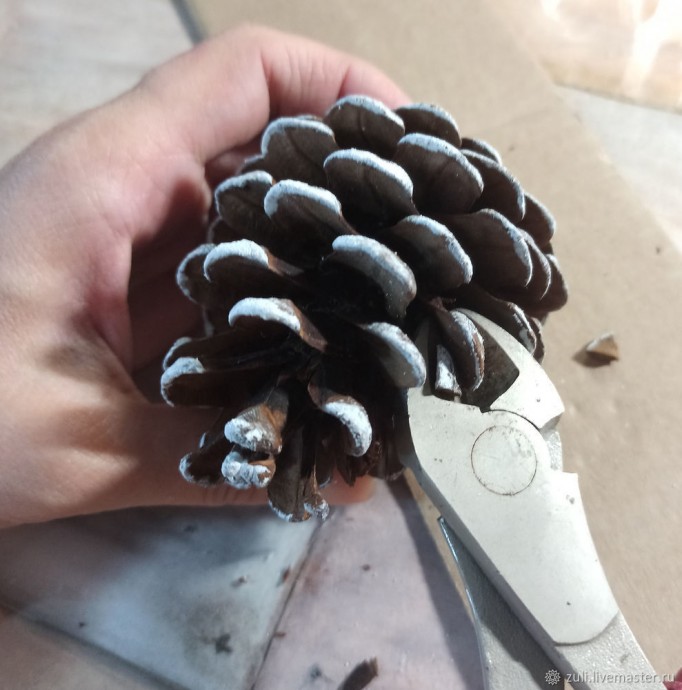 Создаём рождественский венок: часть 1