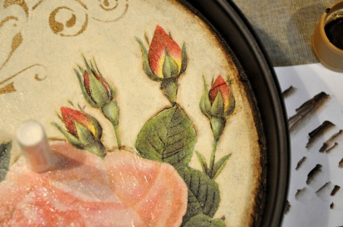 ​Декорирование часов с необычным стерео-эффектом: часть 3