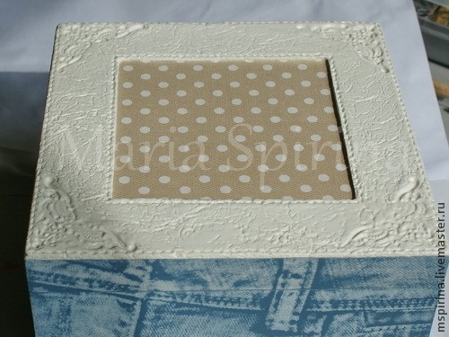 Декорирование шкатулки а-ля бохо: часть 2