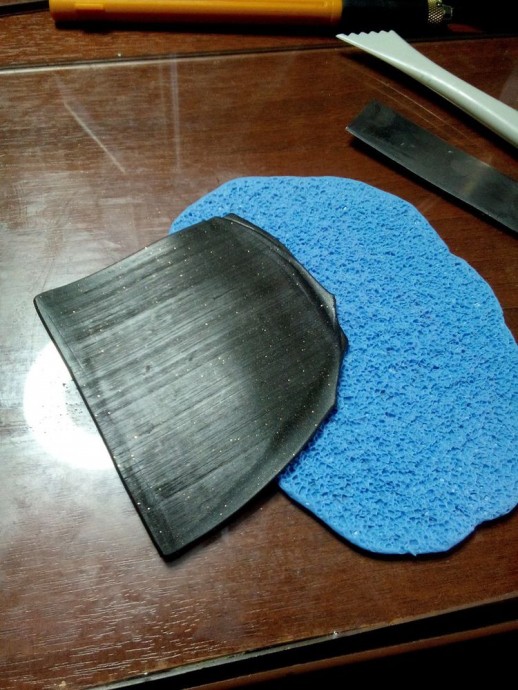 Создаем стильные серьги из полимерной глины с квадратными узорами: часть 1