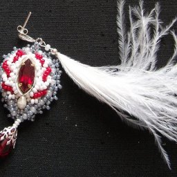 ​Создаем свадебные серьги "Мирослава": часть 2