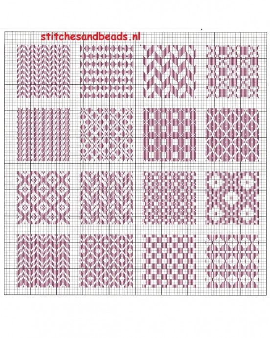 Узоры для пластиковой канвы