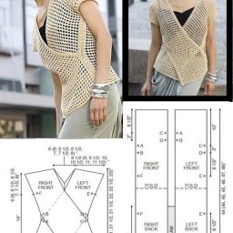 Вяжем кофточки на лето