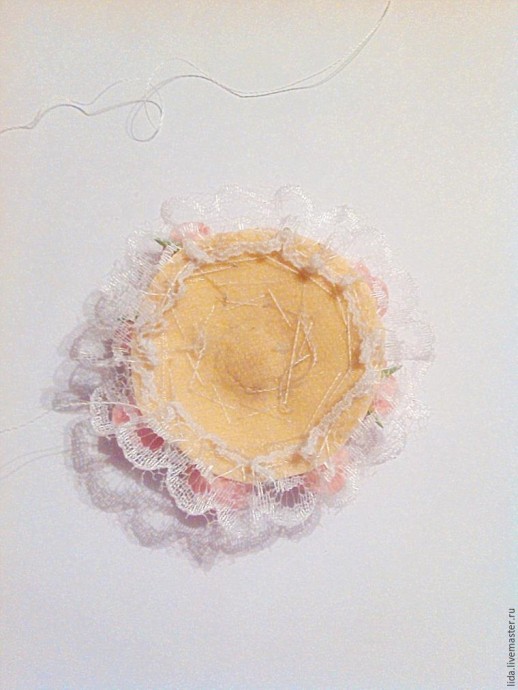 ​Делаем романтичную брошь "Грезы": часть 1