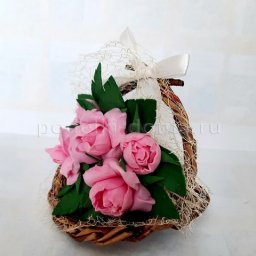 Букетница из газетных трубочек: часть 1