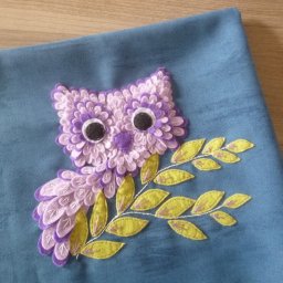 Мастерим симпатичную совушку в технике фетродудлинга