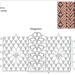 Замечательные узоры крючком