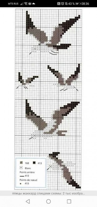 ​Джемпер с чайками