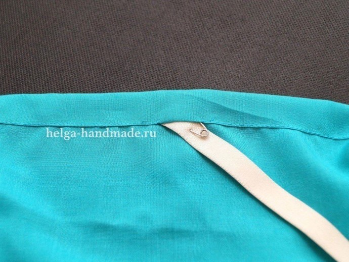 ​Лёгкая в пошиве блузка по простой выкройке