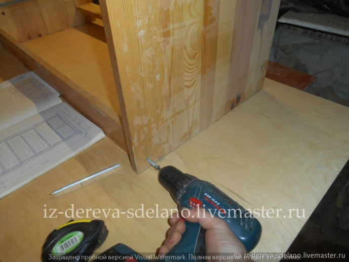 Ремонт деревянного комода: часть 1