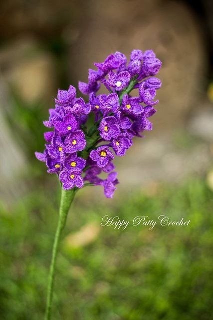 ​Вязанные букеты