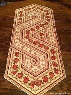 ​Восхитительные дорожки в технике пэчворк