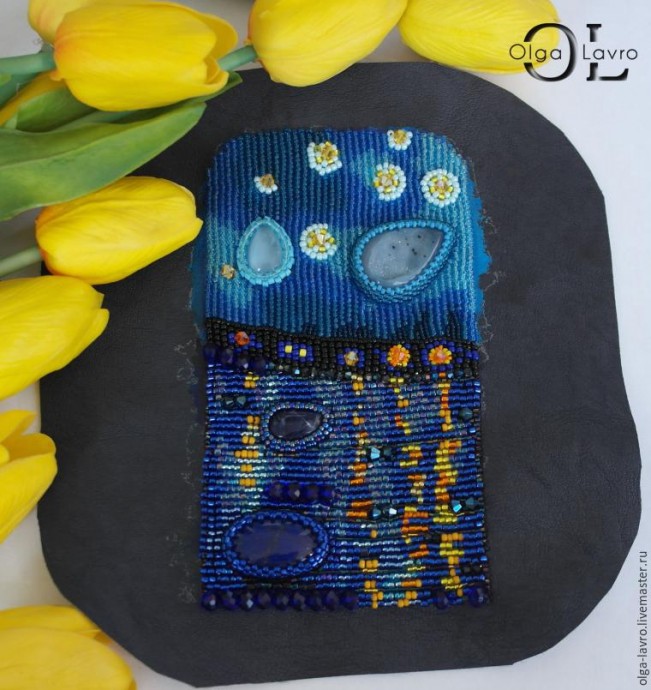 Чехол для телефона по мотивам картины Ван Гога "Звёздная ночь над Роной" Чехол для телефона по мотивам картины Ван Гога "Звёздная ночь над Роной"